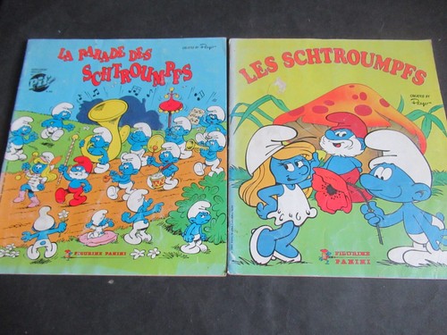 Les schtroumpfs albums - schtroumpfs,