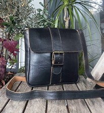 Pochette sac sport en cuir véritable pleine fleur