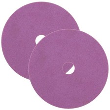 2pcs Corindon Disque de Meulage Meule Tronçonneuse Lame d'affûtage Scie à Cha...