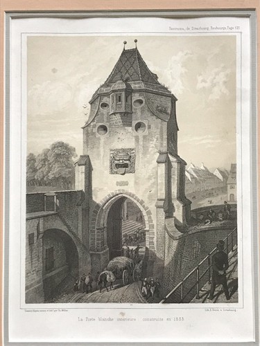 Tableau porte blanche - porte,