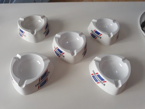 Lot cendriers ambassadeur - cendriers,