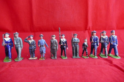 Soldat plomb creux lot - creux,