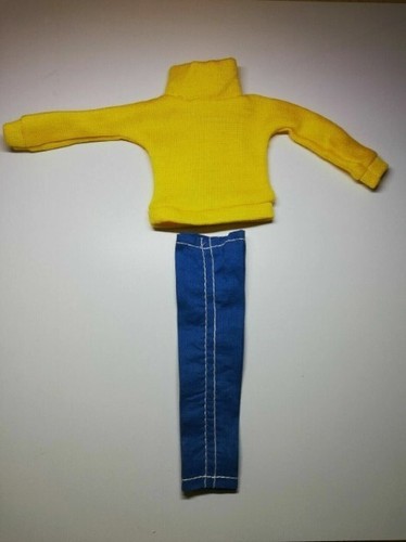 Pull jaune aventurier - jaune, vintage