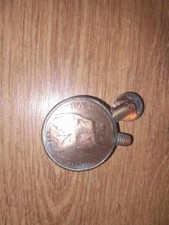 Ancien Briquet  Travail de Poilu ww1 tranchées 14/18 fait avec pièce monnaie