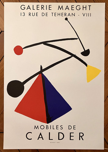 Calder affiche lithographie