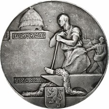 France, Jeton, Caisse d'Epargne de Valenciennes, Argent, SUP