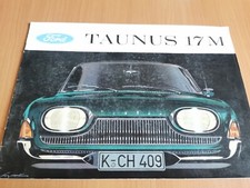 CATALOGUE BROCHURE FORD TAUNUS 17M  #R1