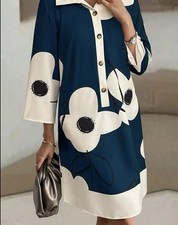 Robe Chemise Vintage Floral 