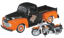 Ford F1 Pick-Up avec Moto 1948 1/24 Maisto