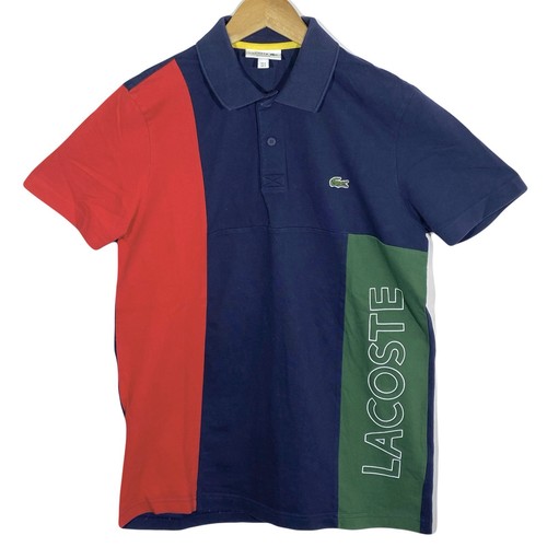 Polo coton stretch colorblock - polo,