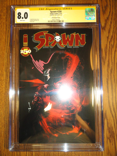 Spawn 250 rare blague signé - spawn,