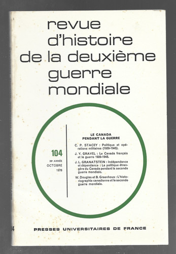 Revue histoire de la - d',