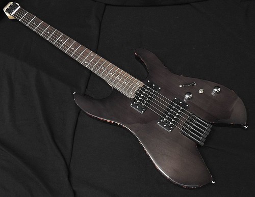 Guitare transparente schecter - guitare,