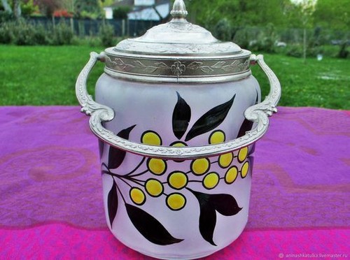 Bonbonnière pot biscuit - bonbonnière,