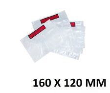 50X Pochette Transparente Porte Document 160x120mm Adhésive Document Ci-Inclus