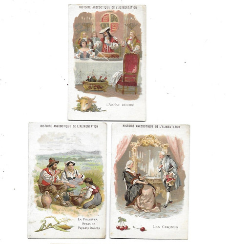 Chromos anciens pub café - anciens,