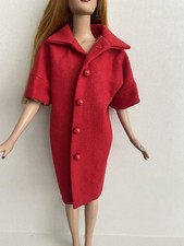 Red Overcoat With Half Sleeves