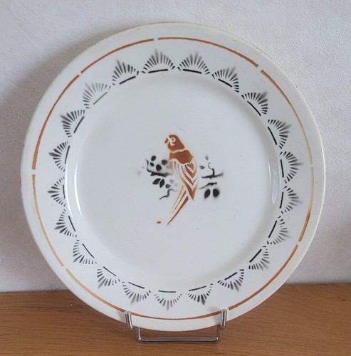 Assiette plate ancienne