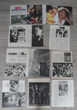 SHEILA 13 pages Lot Articles anciens Photos Coupures presse Clipping Collection