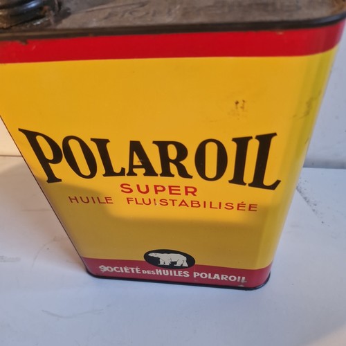 Ancien bidon polaroil super - ,