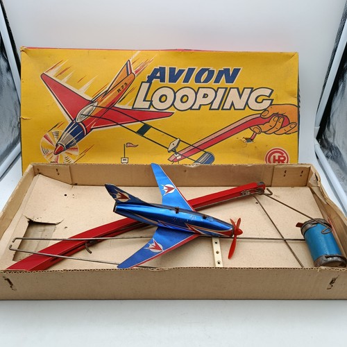 Jouet ancien avion looping - ancien,