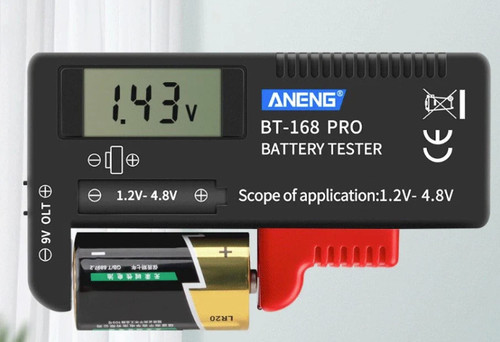 Testeur pile aaa 9v - testeur,