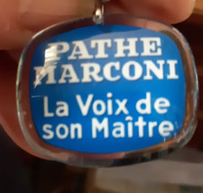 PORTE CLE BOURBON  PATHE MARCONI LA VOIX DE SON MAITRE