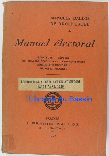 Manuel électoral collectif - électoral,