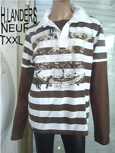 Tee shirt marque landers - shirt, de