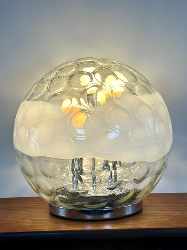 Lampe boule vintage - , verre