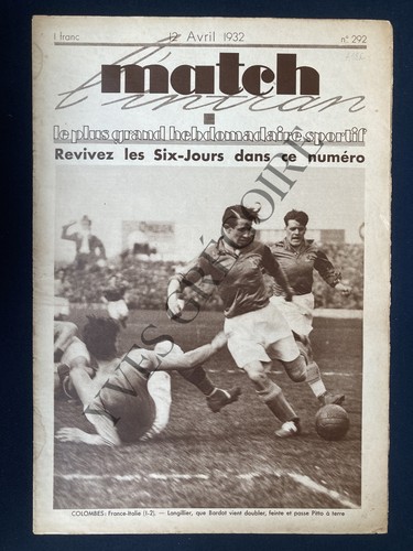 Match intran 292 - match, avril