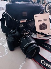 Appareil photo numérique comme neuf Canon EOS 1100D + 18-55 avec chargeur + saco