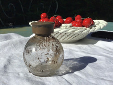 Ancienne Burette en verre (Huile)  COMPTOIR DE L’INDUSTRIE REIMS SGDG n°2