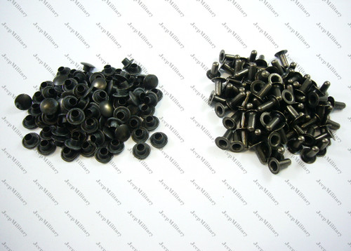 100 rivet tubulaire l12 post - tubulaire,