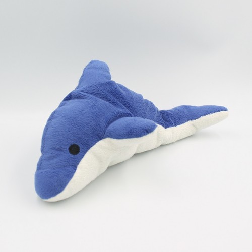Doudou peluche dauphin - , bleu
