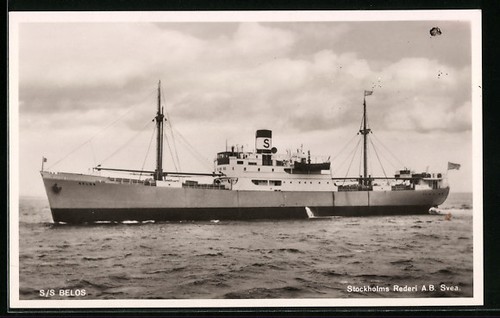 Navire marchand belos - navire, ss