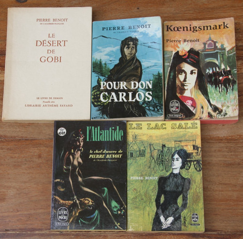 Pierre benoit lot de 5 - de,