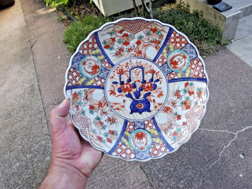 Assiette imari porcelaine