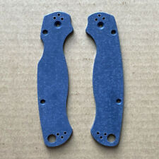 G10 Replacement Scales - Dark Blue For Spyderco Paramilitary 2