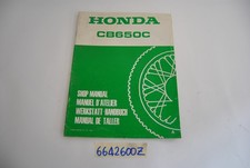 Honda CB 650 Manuel D'Atelier (ENG-FRA-DE-SPA) Manuel De Magasin