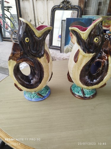 Paires barbotine poisson - barbotine,