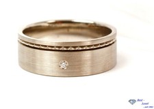 Bague Alliance Solitaire En Or