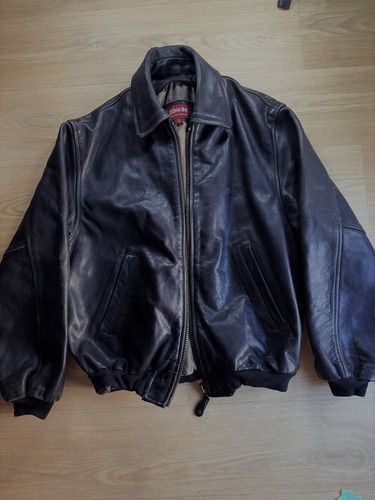 Redskins blouson cuir noir