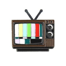 Pin's TV Cathodique vintage -