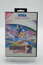 Jeu Game Sonic 2 The Hedgehog 2 console Master system PAL SEGA boite FR français