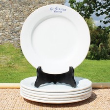 Set de 6 assiettes plates du