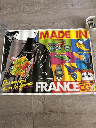 Ancienne affiche cgt made in - ancienne,