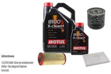 Febi BILSTEIN Inspection Set 6L Motul 8100 X-Clean + 5W30 pour VW Loup 6X1