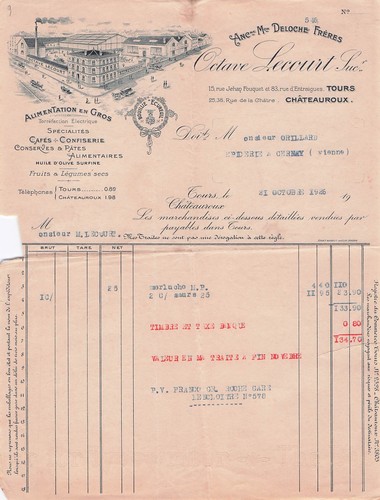 Tours negociant lecourt - 37,