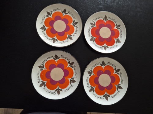 Vintage années assiettes - vintage,